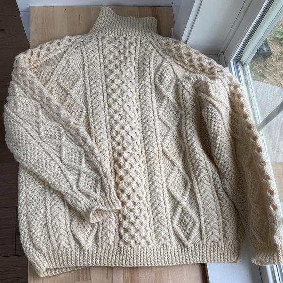 John Molloy Wool Cardigan Sweater - Picture 3 of 14